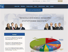 Tablet Screenshot of gelaw.com
